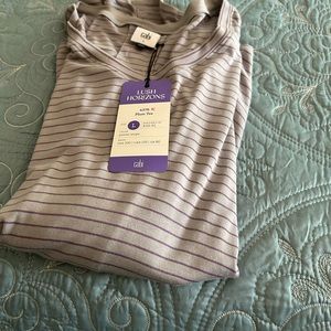 Cabi NWT 4376 Plum Tee.